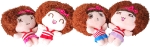 thumbs Curly Hair Girl Plush Toys