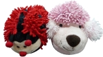 thumbs LadyBug & Poodle Plush Toys